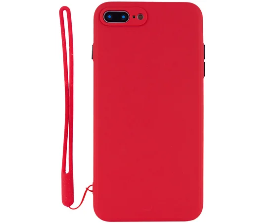 Чехол TPU Square Full Camera для Apple iPhone 7 plus / 8 plus (5.5") Красный