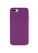 Чохол Camshield Square TPU зі шторкою для камери для Apple iPhone 7 plus / 8 plus (5.5 ") Фіолетовий