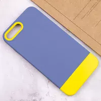 Чохол TPU+PC Bichromatic для Apple iPhone 7 plus / 8 plus (5.5") Blue / Yellow
