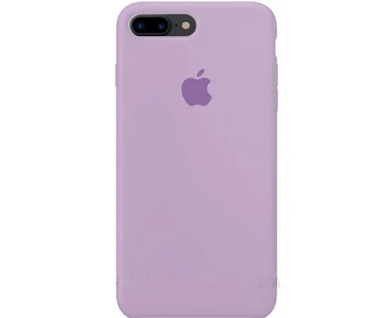 Чохол Silicone case (A) (з закритим низом) для Apple iPhone 7 plus / 8 plus (5.5 ") Бузковий / Dasheen