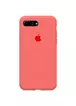 Чехол Silicone case (A) (с закрытым низом) для Apple iPhone 7 plus / 8 plus (5.5") Розовый  / Barbie pink