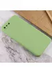 Силиконовый чехол Candy Full Camera для Apple iPhone 7 plus / 8 plus (5.5") Фисташковый