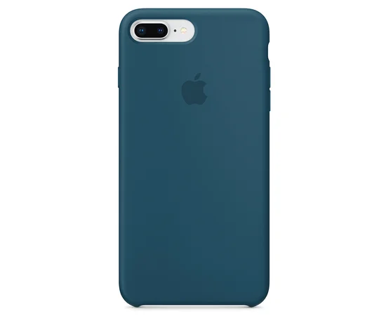 Чехол Silicone Case (AA) для Apple iPhone 7 plus / 8 plus (5.5") Синий / Cosmos Blue