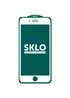 Захисне скло SKLO 5D (full glue) (тех.пак) для Apple iPhone 7 plus / 8 plus (5.5 ") Білий