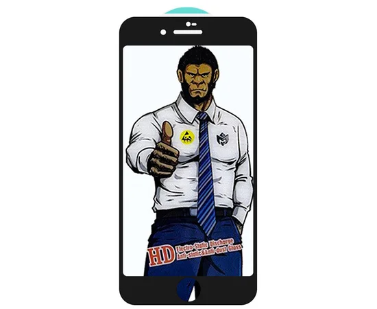 Защитное стекло 5D Anti-static Pro (full glue) (тех.пак) для Apple iPhone 7 plus / 8 plus (5.5") Черный