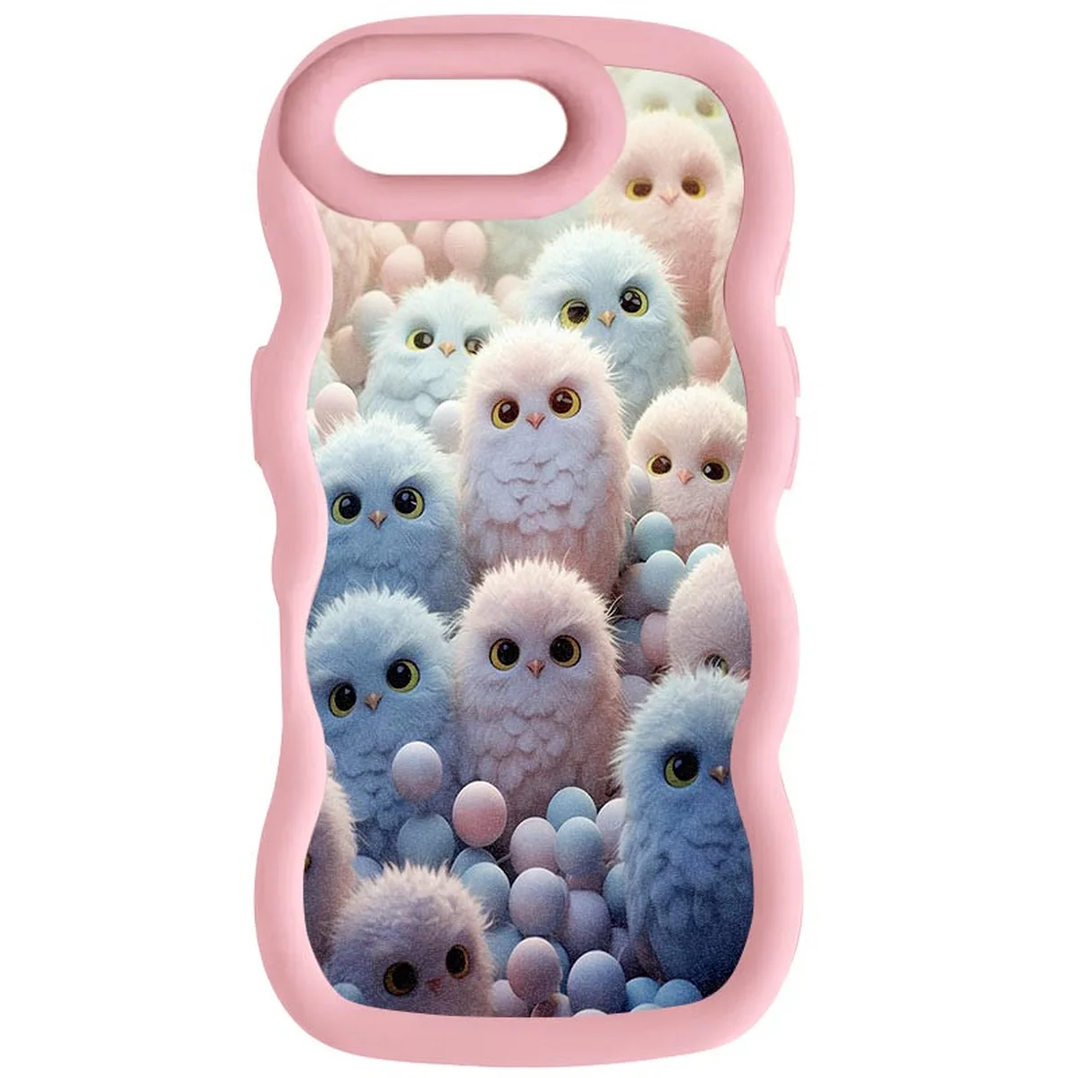 Чехол TPU Cloudy Pictures для Apple iPhone 7 plus / 8 plus (5.5") Owls