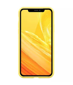 Чохол Silicone case (A) (з закритим низом) для Apple iPhone 7 plus / 8 plus (5.5 ") Жовтий / Yellow