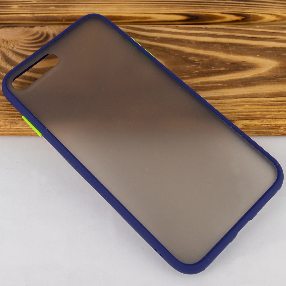 TPU+PC чехол Color Buttons для Apple iPhone 7 plus / 8 plus (5.5") Синий