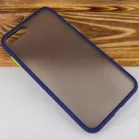 TPU+PC чехол Color Buttons для Apple iPhone 7 plus / 8 plus (5.5") Синий