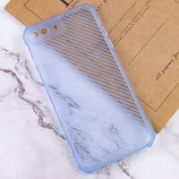 Чехол TPU Ease Carbon color series для Apple iPhone 7 plus / 8 plus (5.5") Синий / Прозрачный