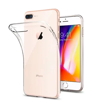 TPU чохол Epic Transparent 1,5mm для Apple iPhone 7 plus / 8 plus (5.5") Безбарвний (прозорий)