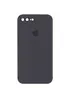 Чохол Silicone Case Square Full Camera Protective (AA) для Apple iPhone 7 plus / 8 plus (5.5 ") Сірий / Dark Gray