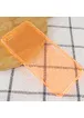 Матовый полупрозрачный TPU чехол с защитой камеры для Apple iPhone 7 plus / 8 plus (5.5") Оранжевый / Orange