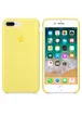 Чехол Silicone case (A) для Apple iPhone 7 plus / 8 plus (5.5") Желтый / Yellow