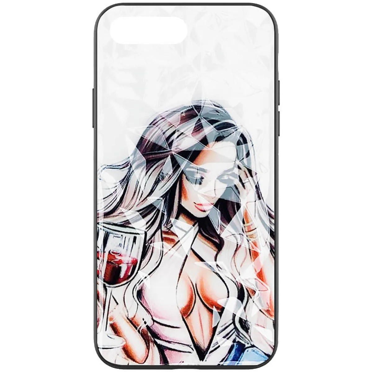 TPU+PC чехол Prisma Ladies для Apple iPhone 7 plus / 8 plus (5.5") Sexy