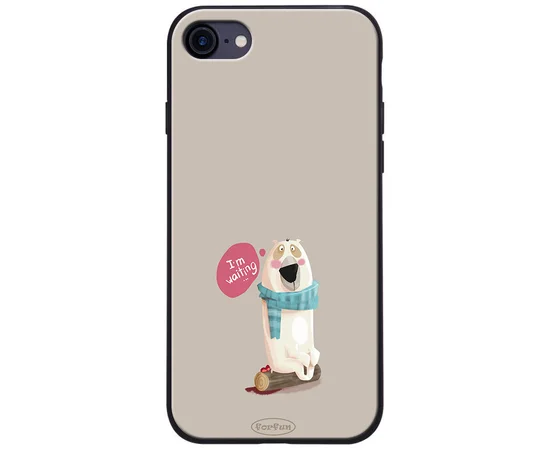 TPU+PC чехол ForFun для Apple iPhone 7 / 8 (4.7") I am waiting