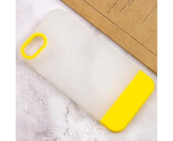 Чехол TPU+PC Bichromatic для Apple iPhone 7 / 8 / SE (2020) (4.7") Matte / Yellow