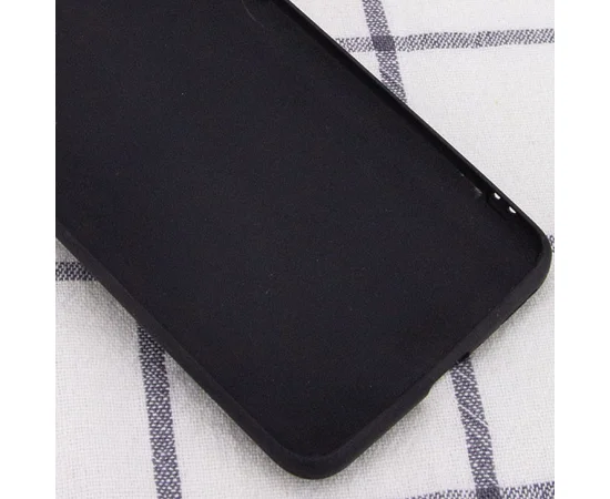 Силиконовый чехол Candy Full Camera для Apple iPhone 7 / 8 / SE (2020) (4.7") Черный / Black