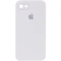 Чохол Silicone Case Square Full Camera Protective (AA) для Apple iPhone 7/8 / SE (2020) (4.7 ") Білий / White