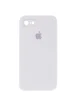 Чохол Silicone Case Square Full Camera Protective (AA) для Apple iPhone 7/8 / SE (2020) (4.7 ") Білий / White