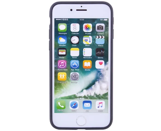 TPU чехол Kutis Print "I want personality" для Apple iPhone 7 / 8 (4.7") Розовый / Черный