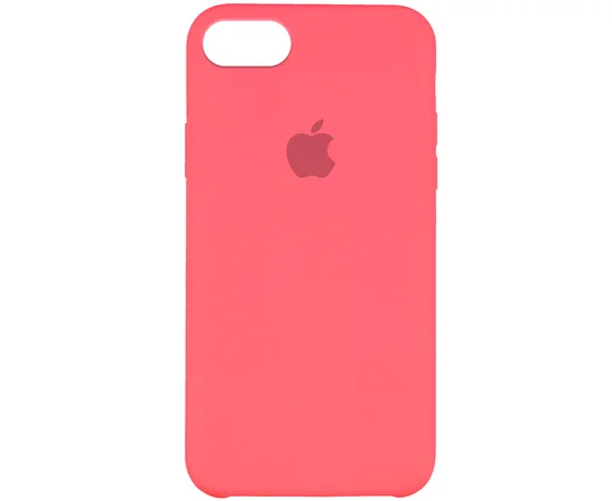 Чехол Silicone Case (AA) для Apple iPhone 7 / 8 (4.7") Розовый / Hot Pink