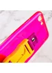 Чехол Handfree с цветным ремешком для Apple iPhone 7 / 8 / SE (2020) (4.7") Розовый