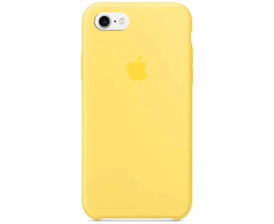Чехол Silicone Case (AA) для Apple iPhone 7 / 8 (4.7") Желтый / Canary Yellow