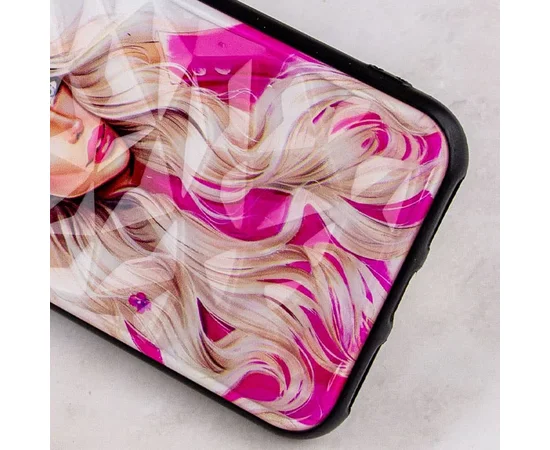TPU+PC чехол Prisma Ladies для Apple iPhone 7 / 8 / SE (2020) (4.7") Pink