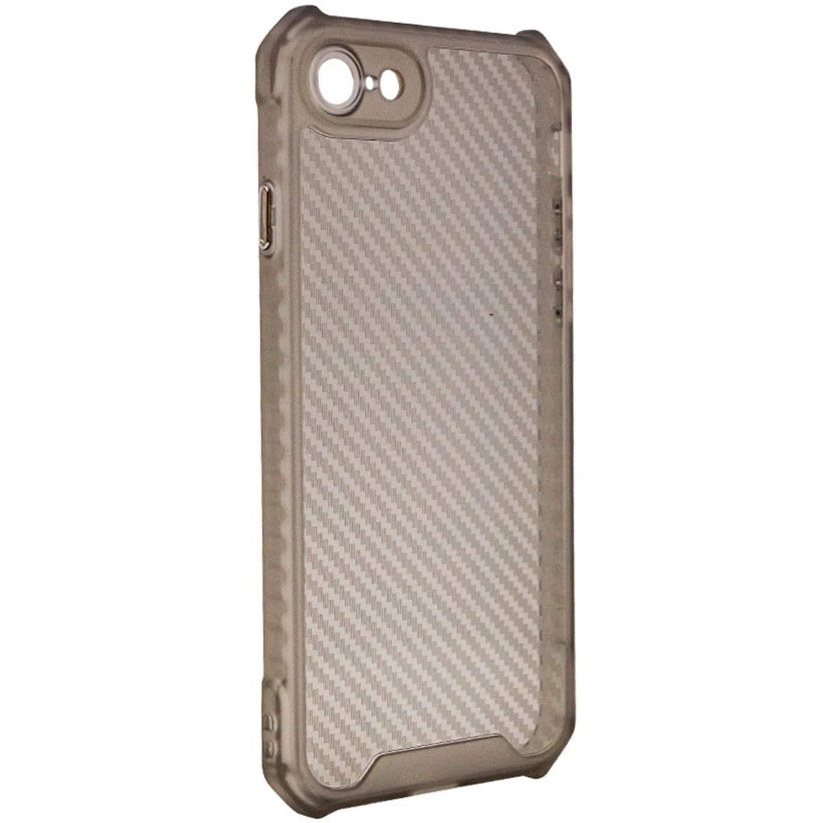 Чохол TPU Ease Carbon для Apple iPhone 7 / 8 / SE (2020) (4.7") Чорний / Прозорий