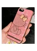 TPU+Glass чехол TYBOMB Dimond Brand для Apple iPhone 7 / 8 (4.7") Розовый/Hello Kitty