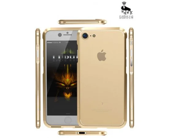 Алюминиевый бампер Luphie Blade Sword для Apple iPhone 7 / 8 (4.7") ( one color) Золотой