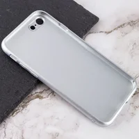TPU+Glass чехол Matte Candy Full camera для Apple iPhone 7 / 8 / SE (2020) (4.7") Белый