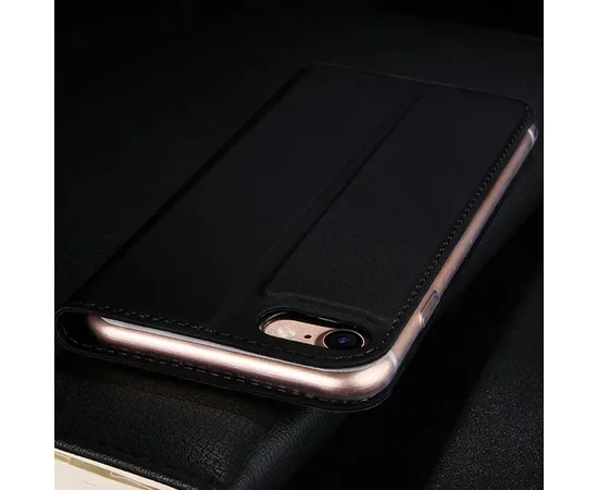 Чехол-книжка Dux Ducis с карманом для визиток для Apple iPhone 7 / 8 / SE (2020) (4.7") Черный