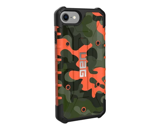 Ударопрочный чехол UAG Pathfinder камуфляж для Apple iPhone 6/6s / 7/8 Оранжевый