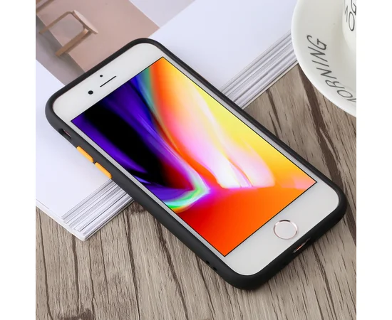 TPU чехол LikGus Maxshield для Apple iPhone 7 / 8 (4.7") Черный