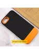 Чехол TPU+PC Bichromatic для Apple iPhone 7 / 8 / SE (2020) (4.7") Black / Orange