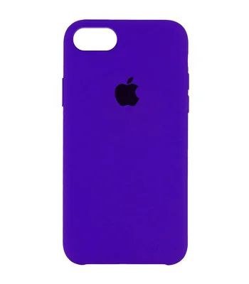 Чохол Silicone Case (AA) для Apple iPhone 7/8 (4.7 ") Синій / Shiny Blue