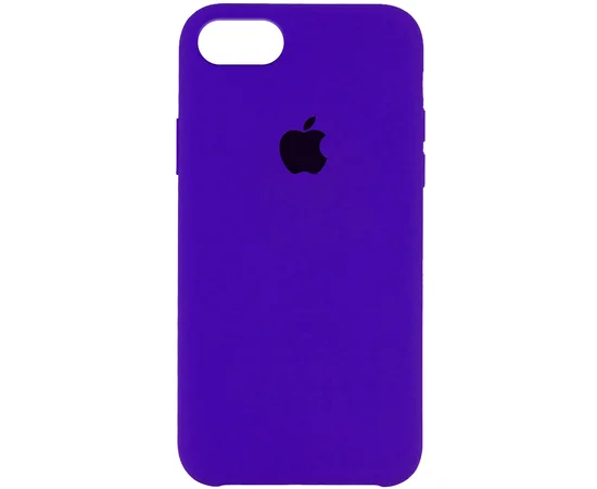 Чехол Silicone Case (AA) для Apple iPhone 7 / 8 (4.7") Синий / Shiny Blue