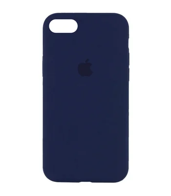 Чохол Silicone Case Full Protective (AA) для Apple iPhone 7/8 / SE (2020) (4.7 ") Синій / Deep navy
