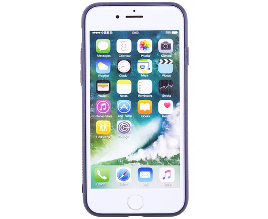 TPU+Glass чехол YCT для Apple iPhone 7 / 8 (4.7")  Изумрудный