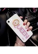TPU+Glass чехол TYBOMB Queen для Apple iPhone 7 / 8 (4.7") pink
