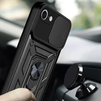 Чехол Ummi Camshield Serge Ring для Apple iPhone 7 / 8 / SE (2020) (4.7") Черный