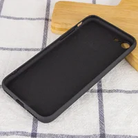 TPU + Glass чохол GLOSSY Logo Full camera для Apple iPhone 7/8 / SE (2020) (4.7 ") Чорний