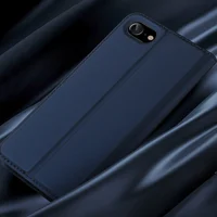 Чехол-книжка Dux Ducis с карманом для визиток для Apple iPhone 7 / 8 / SE (2020) (4.7") Синий