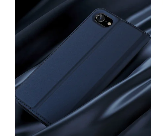 Чехол-книжка Dux Ducis с карманом для визиток для Apple iPhone 7 / 8 / SE (2020) (4.7") Синий