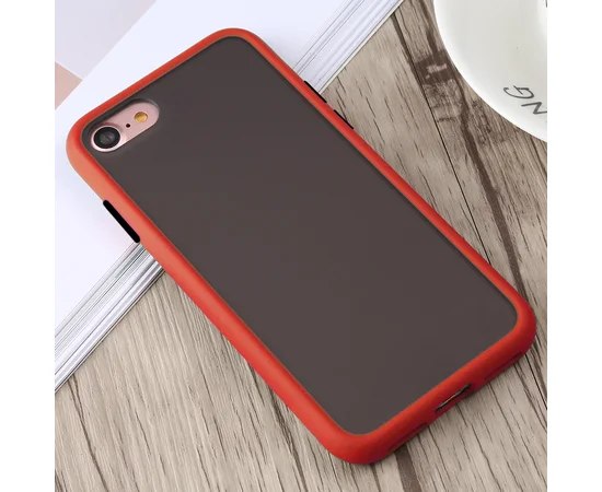 TPU чехол LikGus Maxshield для Apple iPhone 7 / 8 (4.7") Красный
