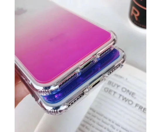 TPU+PC Ombre для Apple iPhone 7 / 8 (4.7") Розовый