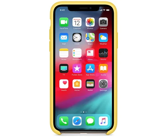 Чехол Silicone Case (AA) для Apple iPhone 7 / 8 (4.7") Желтый / Canary Yellow