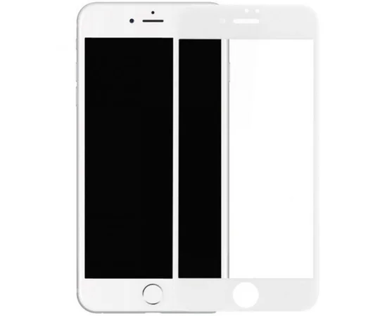 Защитное стекло 10D (full glue)  для Apple iPhone 7 / 8 (4.7") Белое